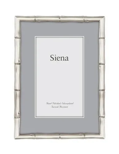 Siena Silver Bamboo Frame 5×7