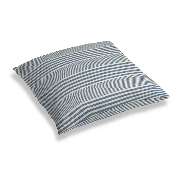 Simple Floor Pillow in All Lined Up – Lake
