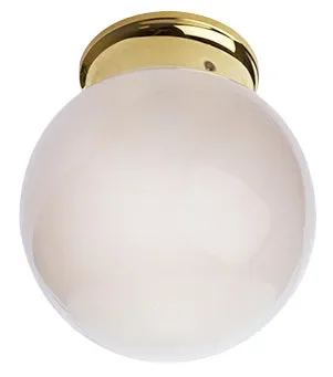 Sphere Glass Overhead Light Fixture