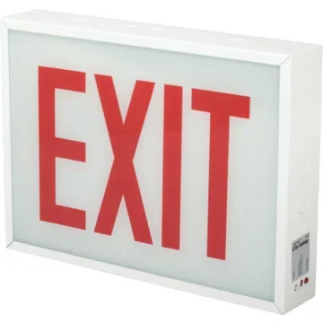 Sure Lites LED Exit Sign 20-Gauge Steel Chicago Approved
