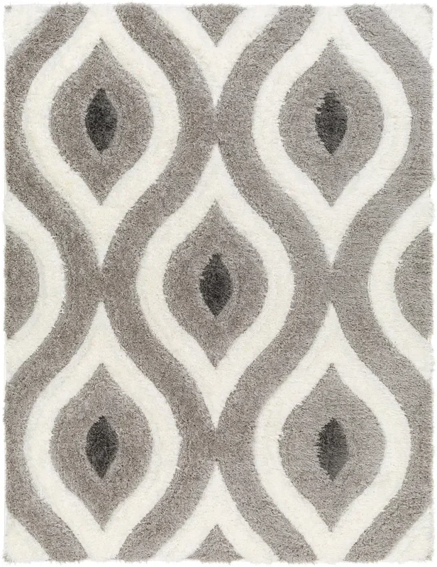 Surya Bologna Bog-2304 Light Silver, Sage, Metallic – Silver Rug