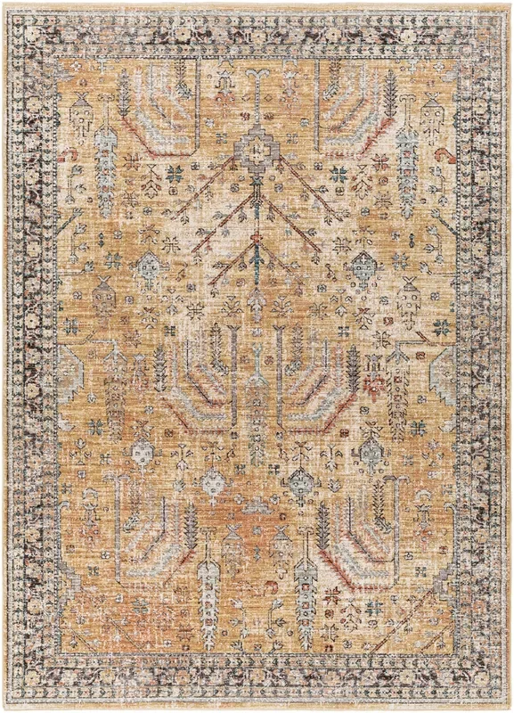Surya Carlisle Csi-2316 Yellow & Gold Rug