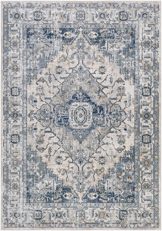 Surya Jolie Jlo-2305 Medium Gray, Tan, Light Gray, Ivory Rugs