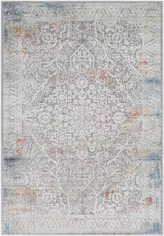 Surya Norland Nld-2316 Medium Gray, Cream, Beige, Camel Rugs