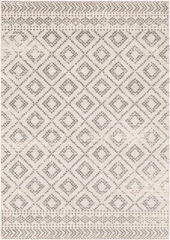 Surya Sunderland Sun-2301 Light Gray, White, Medium Gray Rugs
