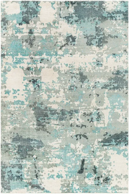 Surya Wilson Wsn-2307 Teal, Beige, Wheat, Sage Rugs