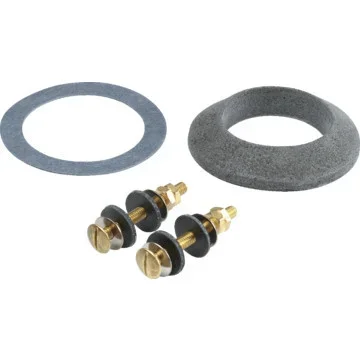 Tank To Bowl Gasket and Hardware Kit 2″ Flush Valve Brass Bolts ” Package of 2″