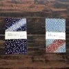 Tenugui , Japanese hand towel(Snowy mountain path) Navy Gray