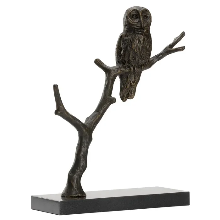 “The Night Guardian” – Cast Iron Owl