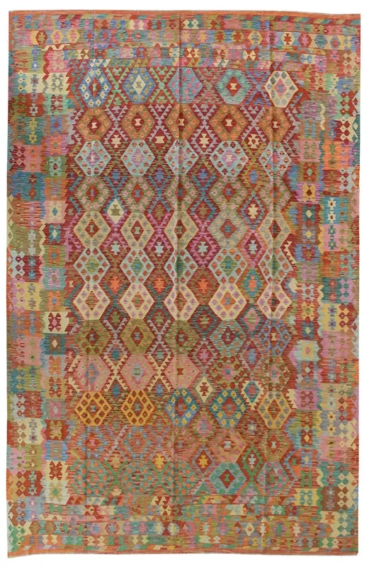 Tribal Handwoven Tribal Rug, J49290