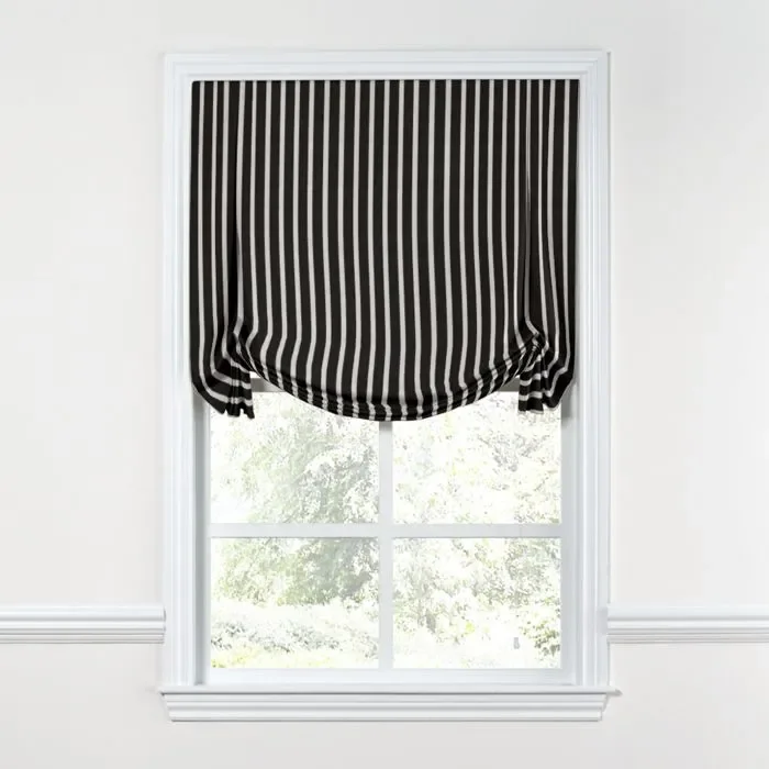 Tulip Roman Shade in Sunbrella® Shore – Classic