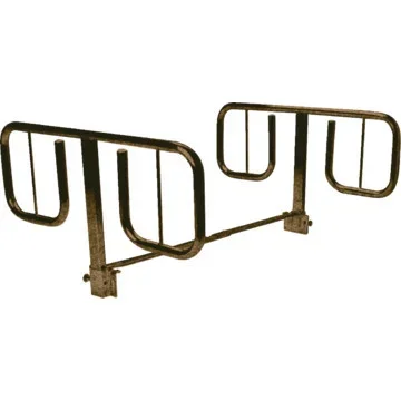 Universal T-Style Half Rail Brown Vein Package of 2