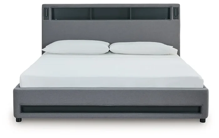 Verishaw California King Upholstered Bed