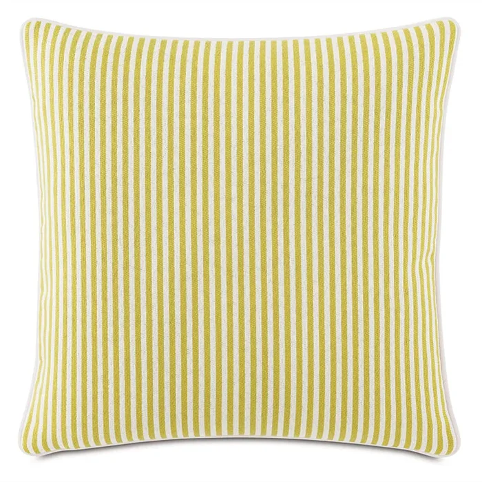 VILLA REVERSIBLE DECORATIVE PILLOW IN LEMON