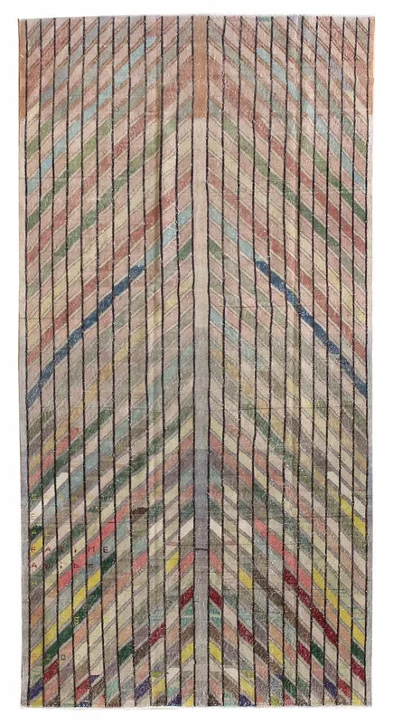 Vintage Arrow Handwoven Closeout Rug, J45864