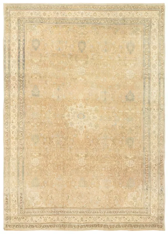 Vintage Bijar Handwoven Traditional Rug, JF5887