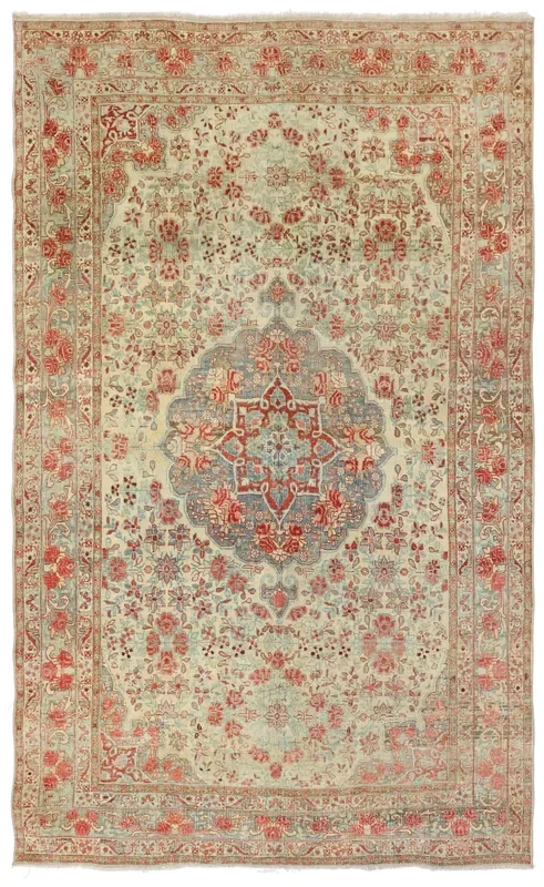 Vintage Bijar Handwoven Tribal Rug, JF8365