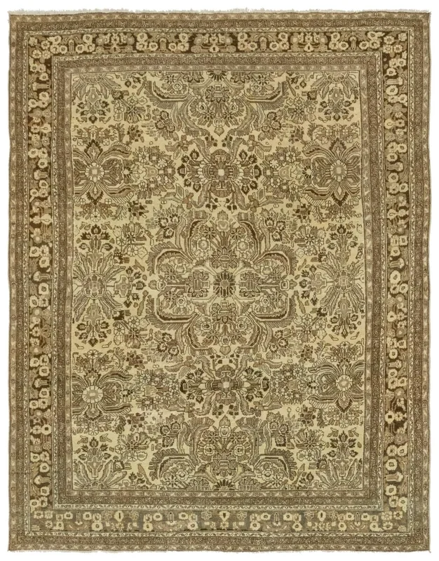 Vintage Dargazine Handwoven Traditional Rug, J76666
