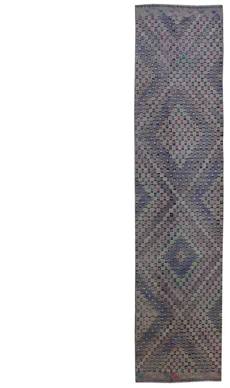 Vintage Jijim Handwoven Tribal Rug, J59129