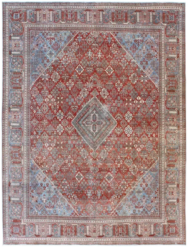 Vintage Joshaqan Handwoven Transitional Rug, J62984