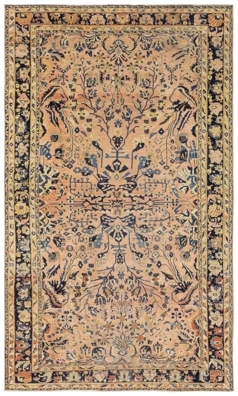 Vintage Lilihan Handwoven Traditional Rug, J70084