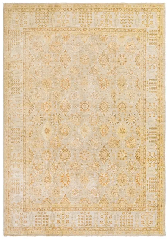 Vintage Peshawar Handwoven Transitional Rug, J79423