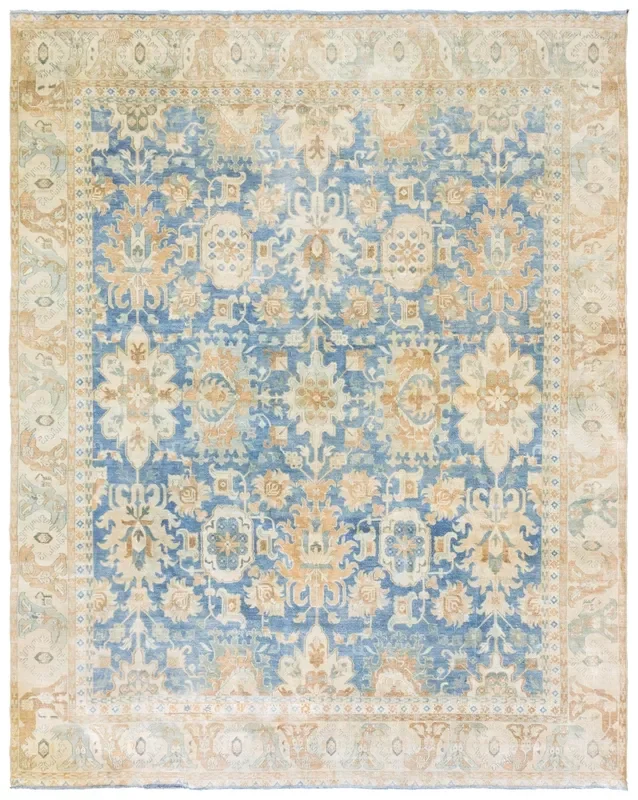 Vintage Tabriz Handwoven Traditional Rug, J78969