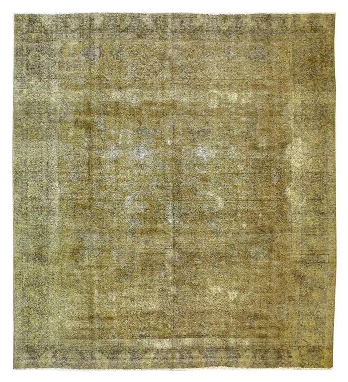 Vintage Tabriz Handwoven Transitional Rug, J56708