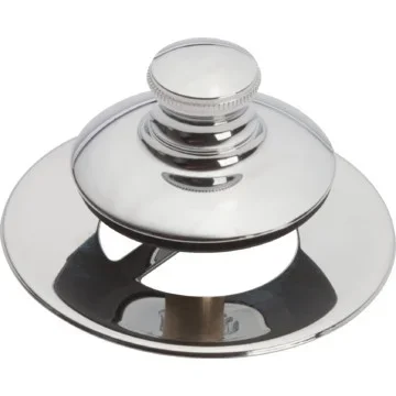 Watco Nufit Bathtub Drain Stopper Push-Pull Universal Fit Stainless Steel
