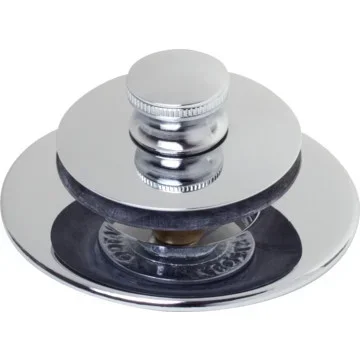 Watco Original Nufit Bathtub Drain Stopper Lift & Turn Universal Fit CP