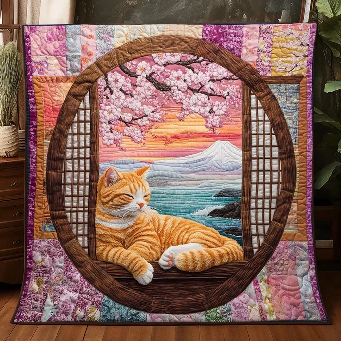 Whiskers At Dusk WJ2705015CL Quilt