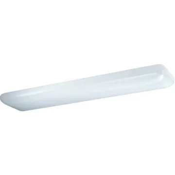 White Acrylic Replacement Puff Lens Use With 4′ 2 Light Lithonia Fixtures Only