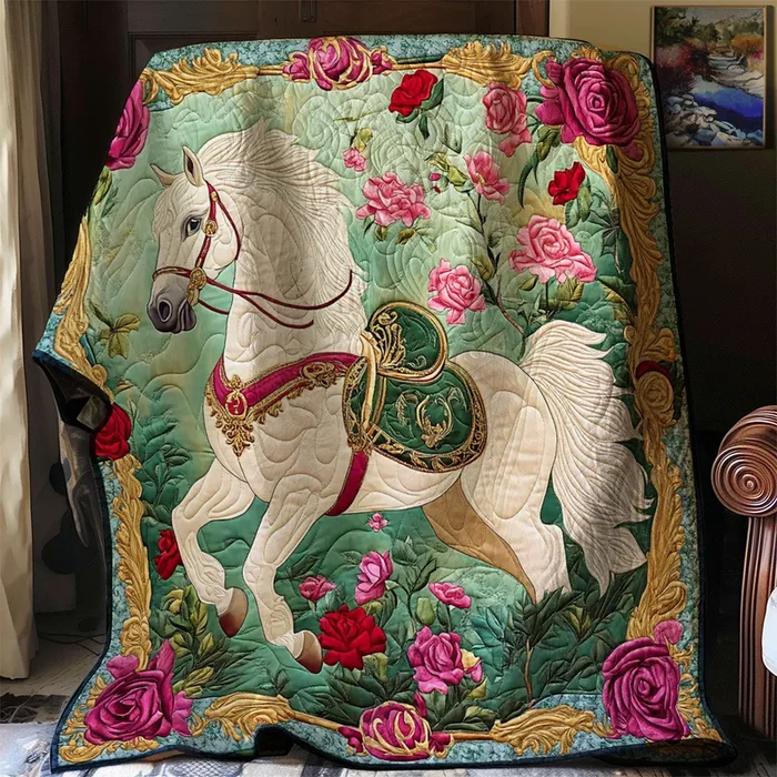 White Horse Waltz WJ2307022CL Quilt