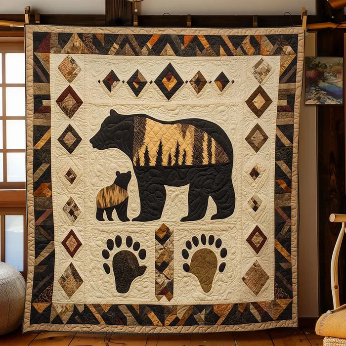 Wilderness Bear WN0104063CL Quilt