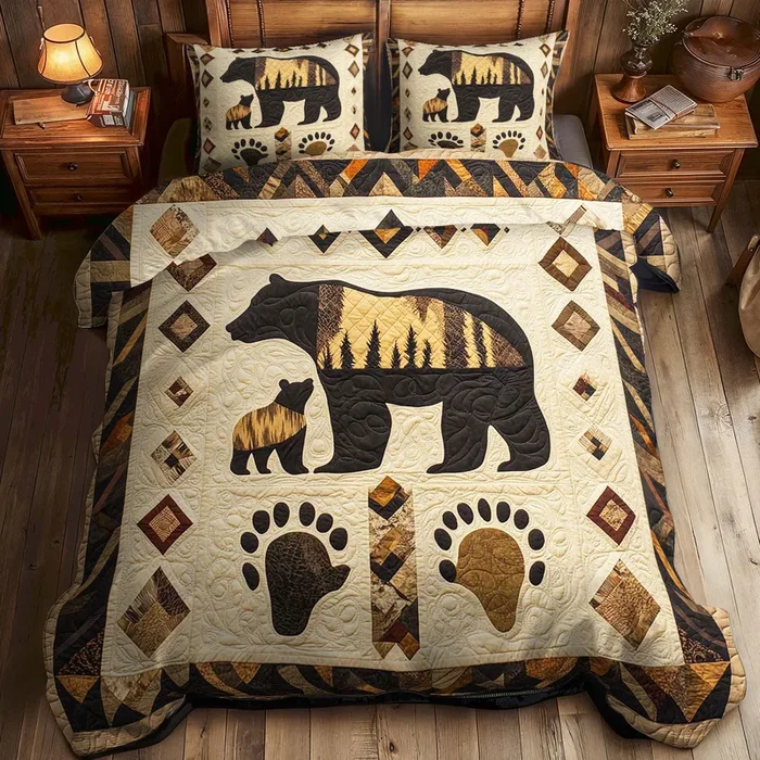 Wilderness Bear WN0104103CL Duvet Cover Set