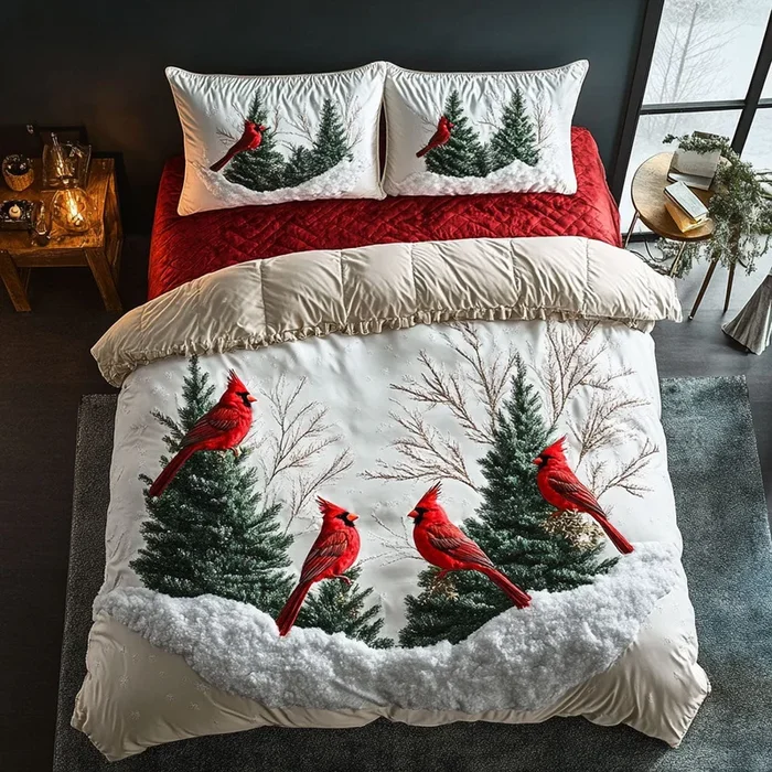 Winter Birds CP0206039CL Duvet Cover Set