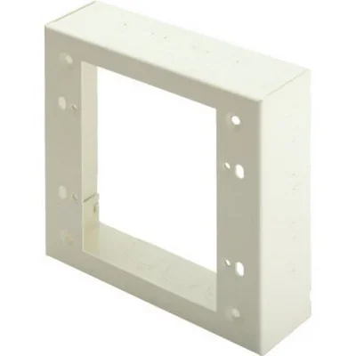 Wiremold Steel 2-Gang Switch/Recept Box