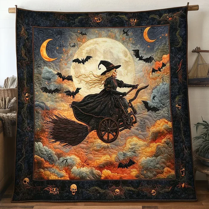 Witch In Flight WN1305034CL Quilt