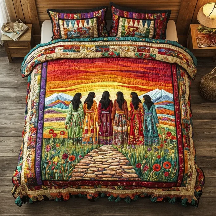Women Of The Land WJ0907030CL Duvet Cover Set