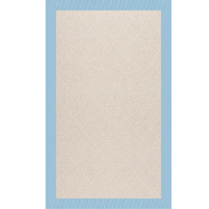 Zoe-White Wicker Medium Blue