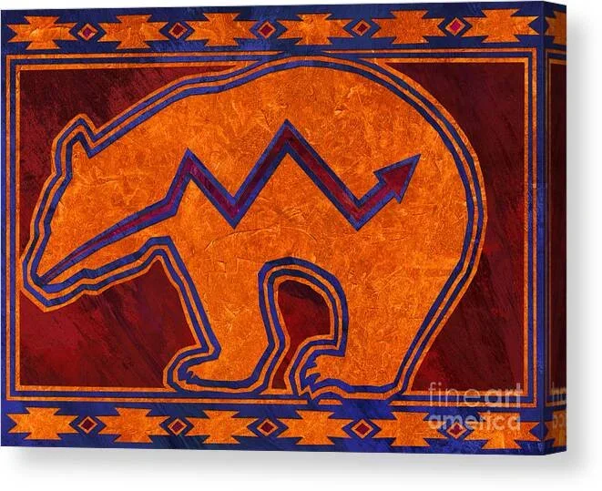 Zuni Bear Canvas Print