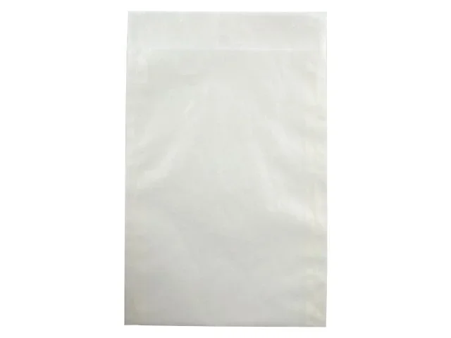 Zweinaht-Flachbeutel aus Pergaminpapier – 95×132+16 mm – 60 g/m²